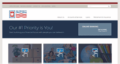 Desktop Screenshot of nwprioritycu.org