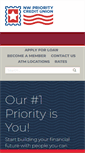 Mobile Screenshot of nwprioritycu.org